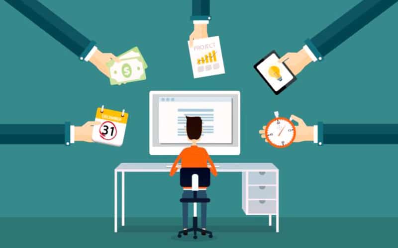 دورکاری کارمندان و مدیریت آن ها