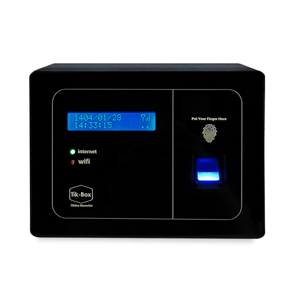 دستگاه حضور و غیاب اثر انگشتی تیک باکس مدل TikBox Biometric