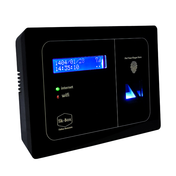 دستگاه حضور و غیاب اثر انگشتی تیک باکس مدل TikBox Biometric
